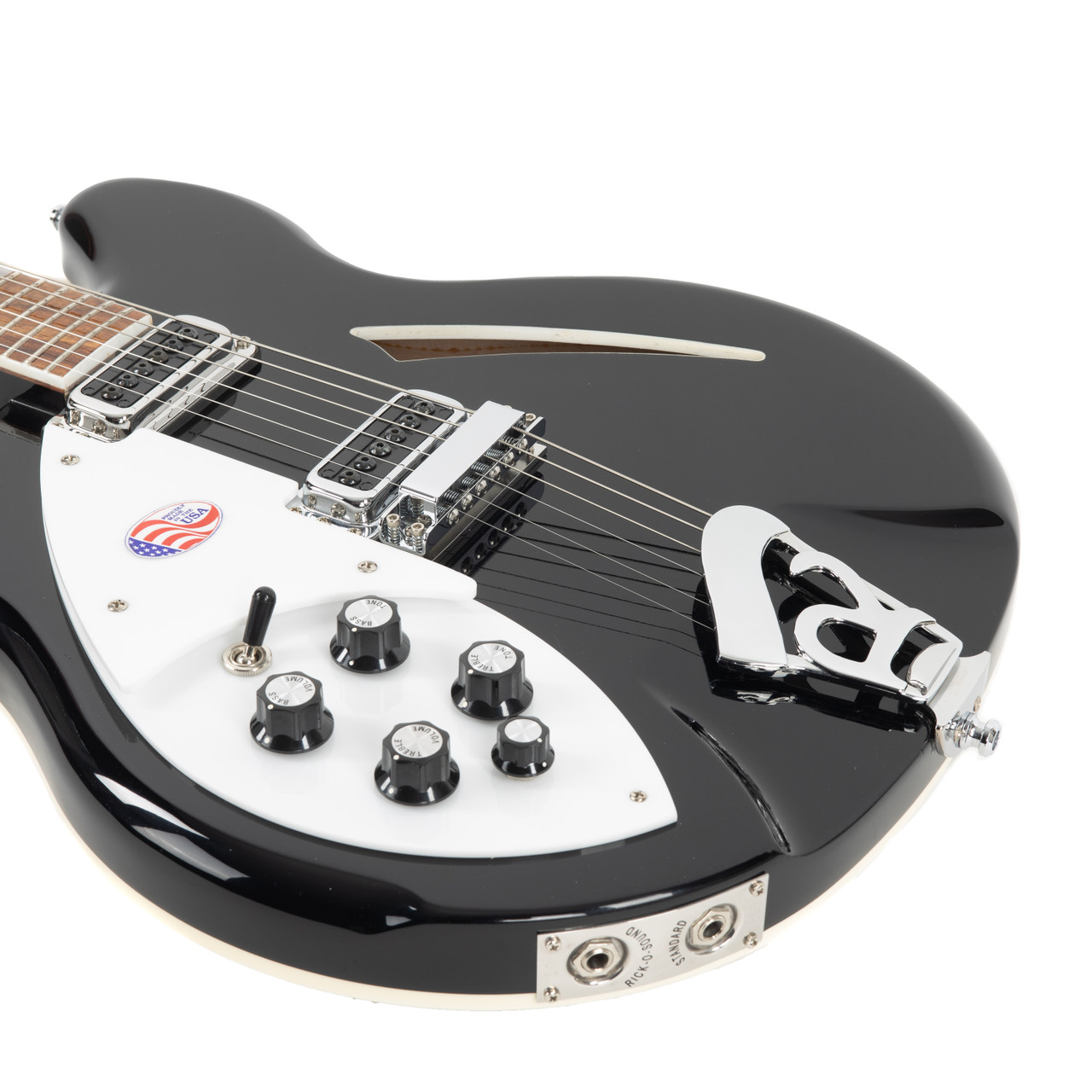 Used Rickenbacker 360 Left Handed Jetglo 2019 | Cream City Music