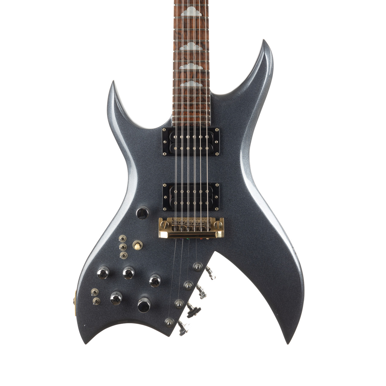 Vintage B.C. Rich Bich 10-String Left Handed Metallic Grey 1980
