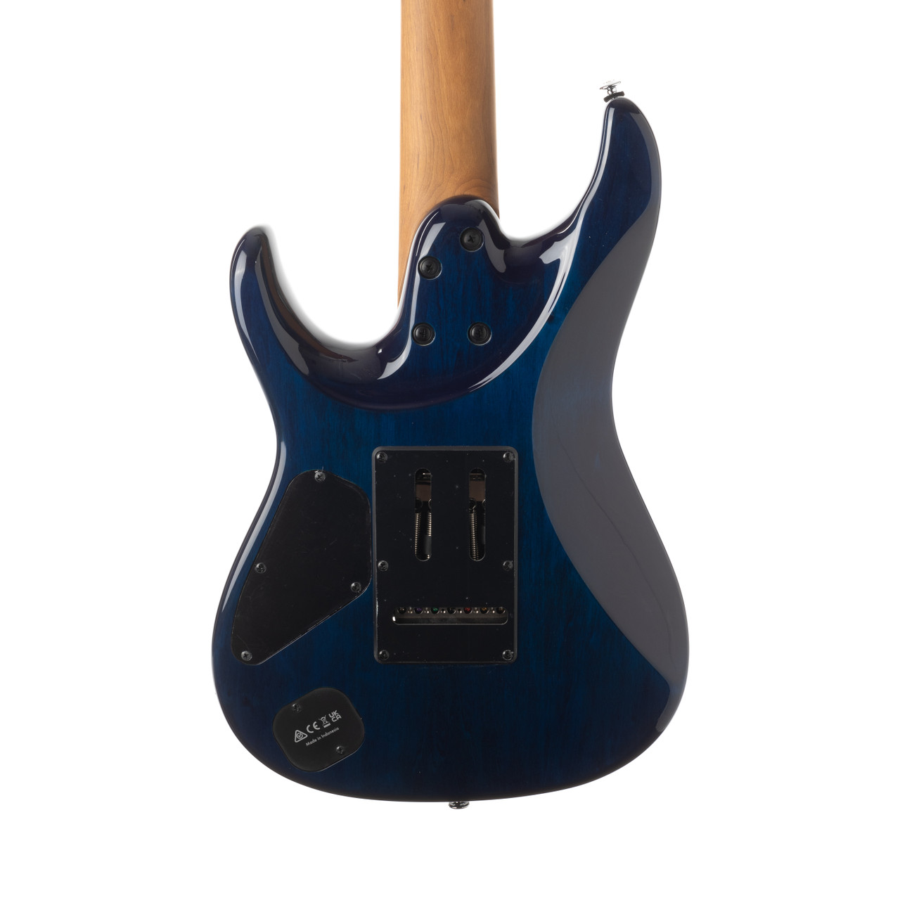 Ibanez AZ427P2QM Premium 7-String - Twilight Blue Burst | Cream