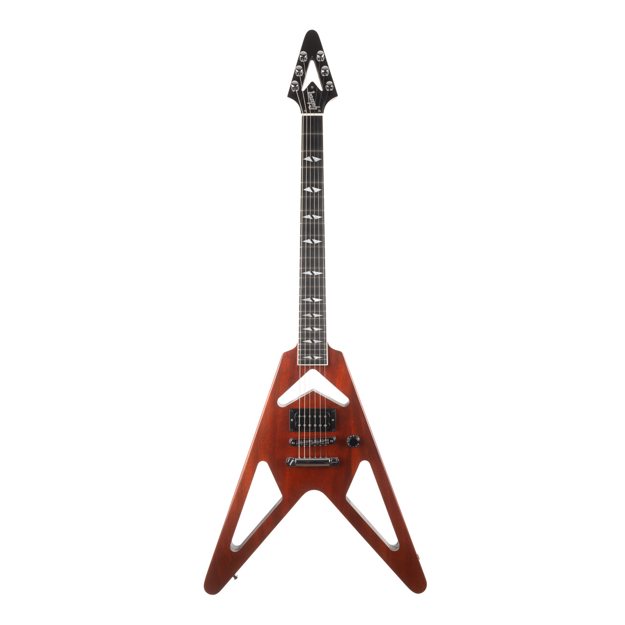 ギター Gibson Flying V 2008 Used Gibson Flying V Guitar Of The Month Natural Mahogany 2008