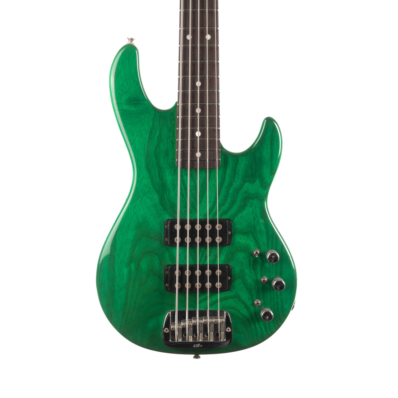 Used G&L L-2500 5-String Bass Trans Emerald | Cream City Music