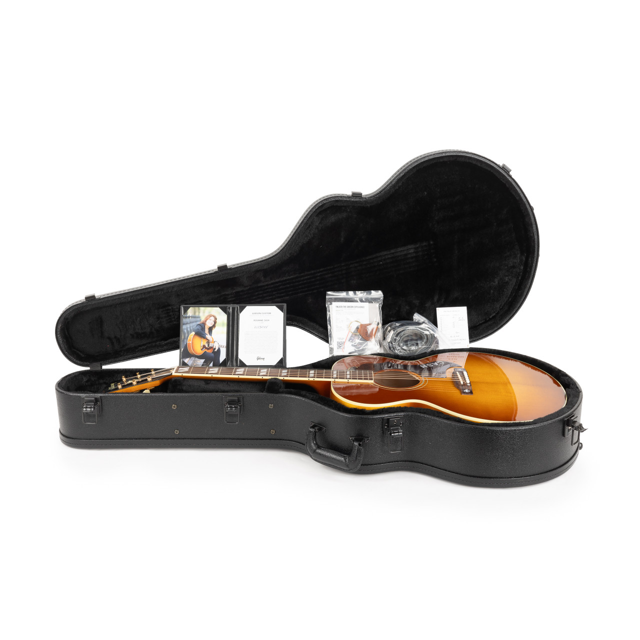 Gibson J-185 Rosanne Cash Acoustic Electric - Heritage Cherry