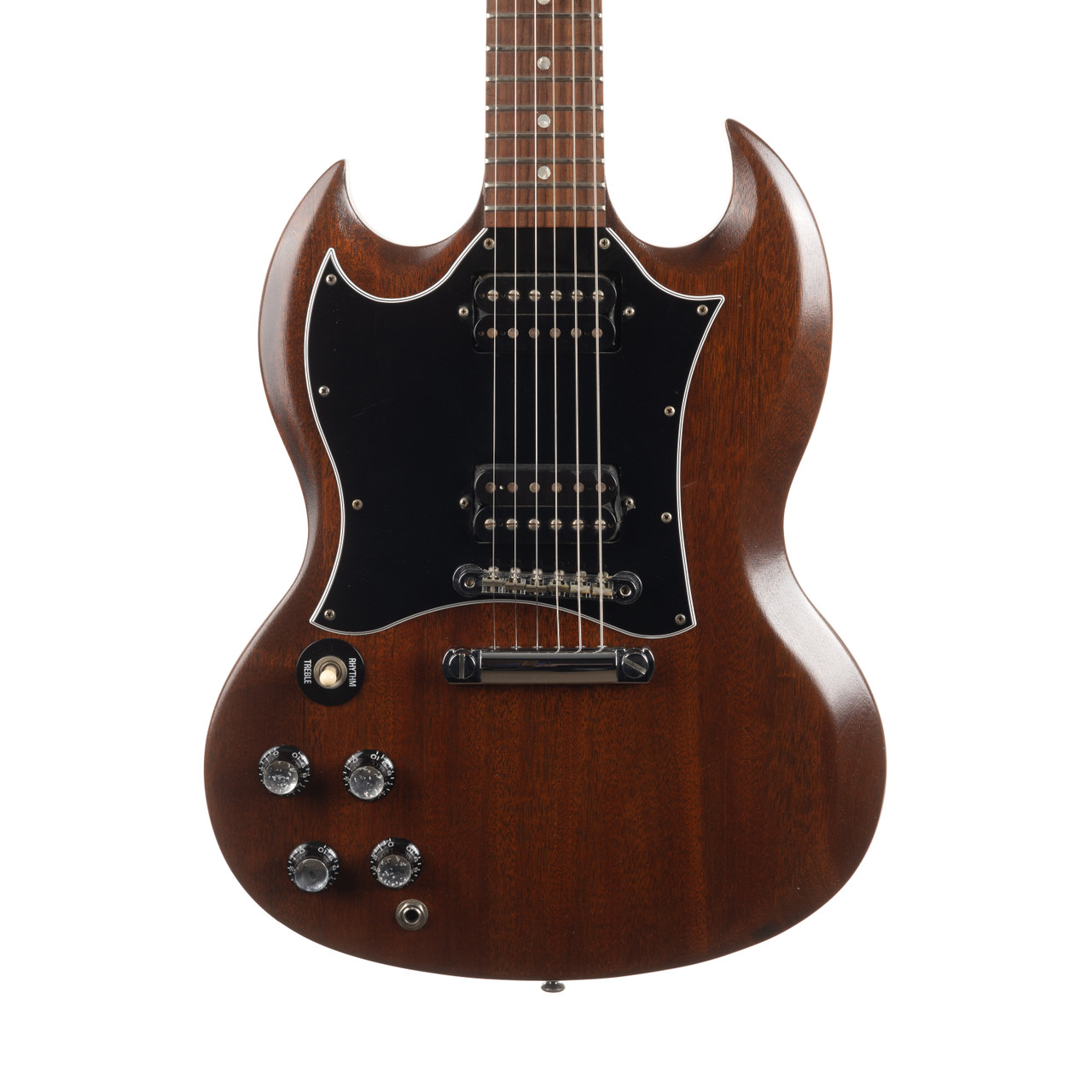 Used Gibson SG Left Handed Worn Satin Brown 1998 | Cream City Music