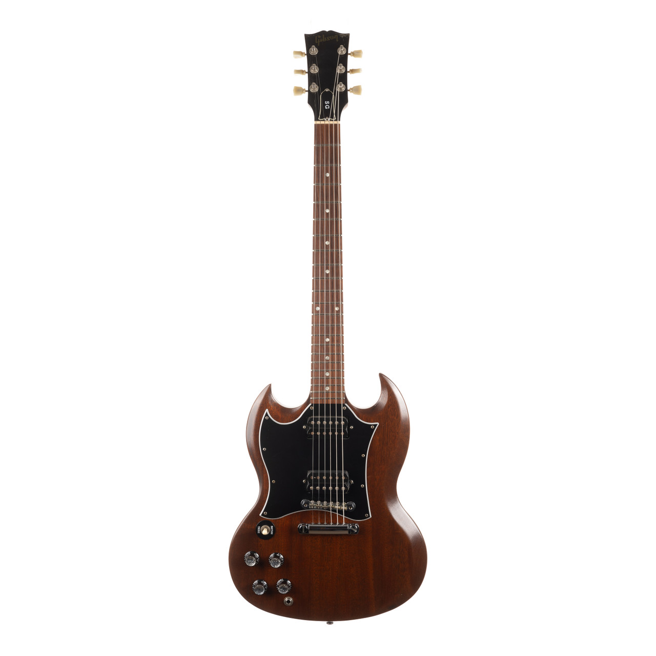 Gibson SG エレキギター ブラウン Used Gibson SG Left Handed Worn Satin Brown 1998 | Cream City Music
