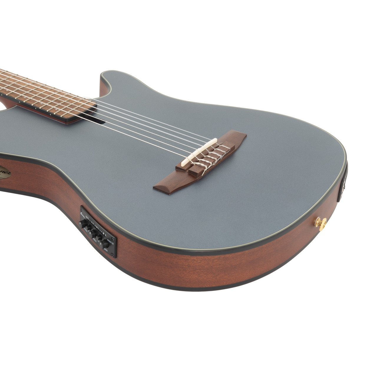 Ibanez FRH10N Thinline Nylon Acoustic Electric - Indigo Blue
