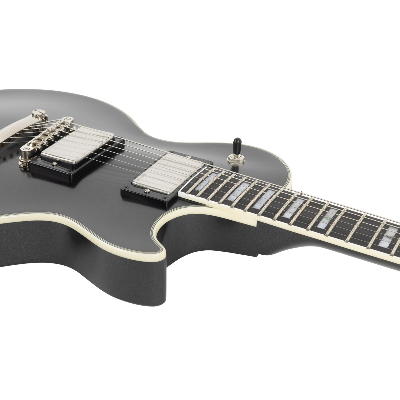 Epiphone Les Paul Prophecy - Aged Jet Black Metallic | Cream City