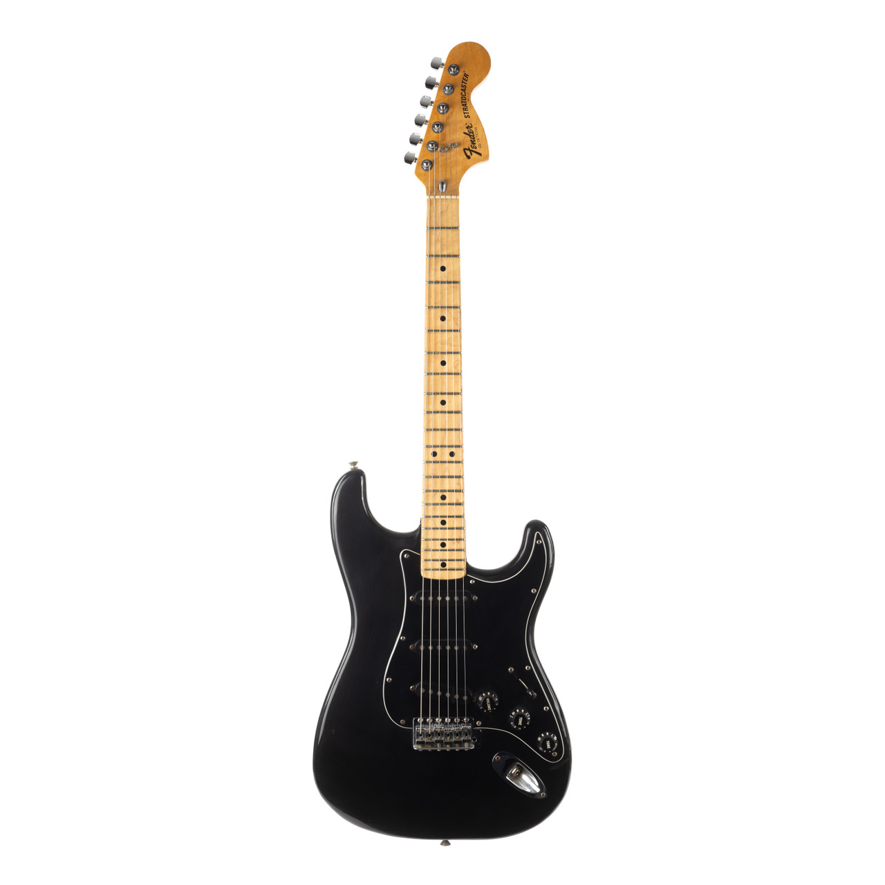 Vintage Fender Stratocaster Black 1976 | Cream City Music