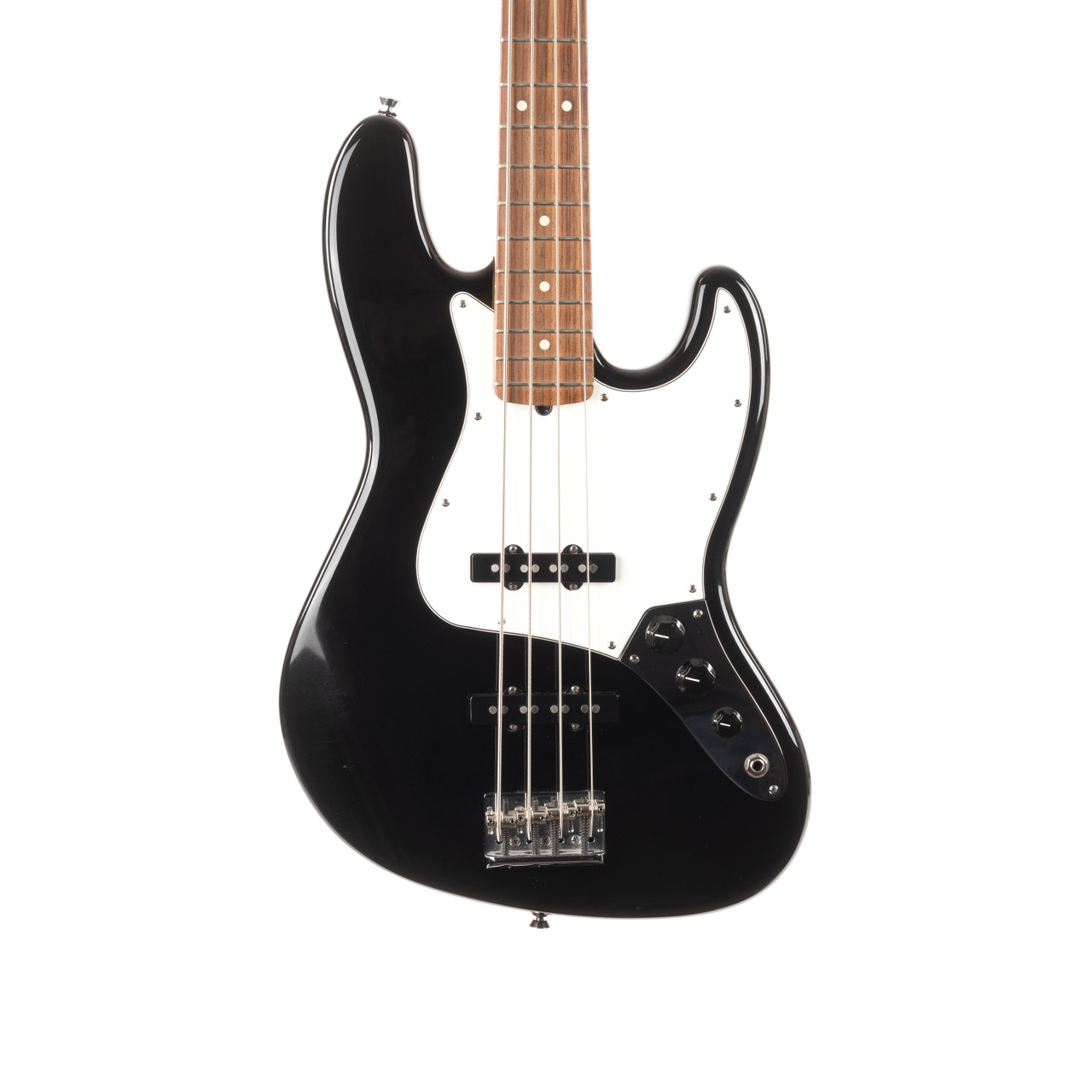 Used Fender American Standard Jazz Bass Black 2013 | Cream City Music