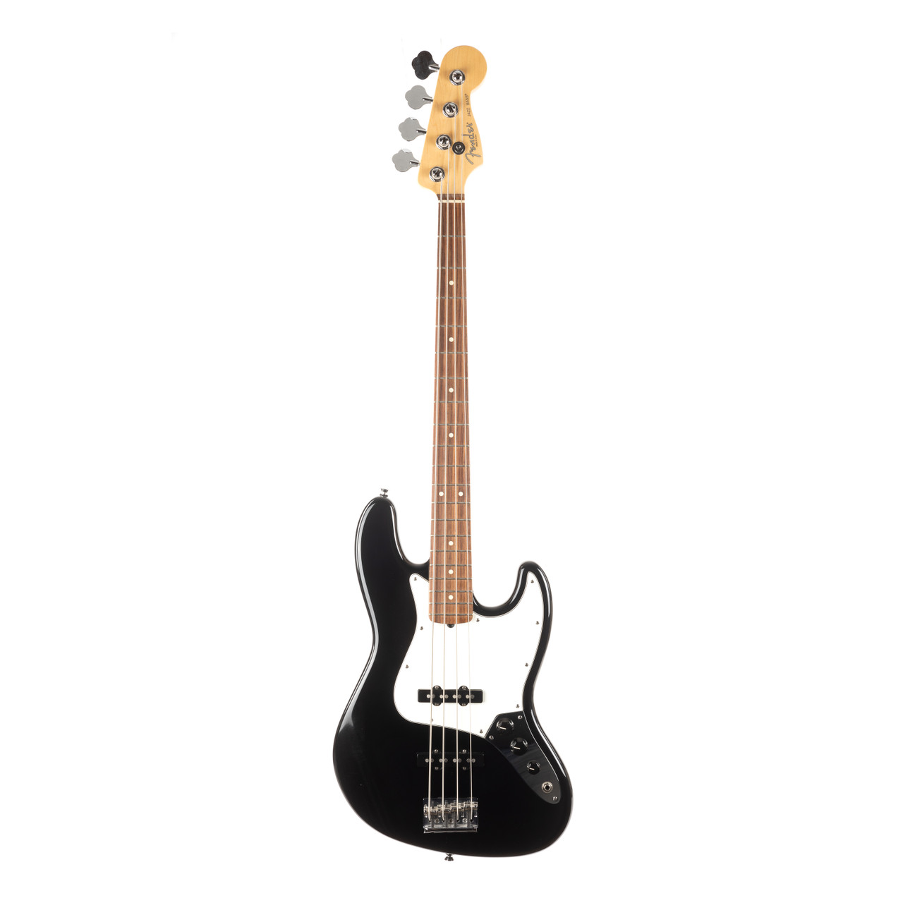 Used Fender American Standard Jazz Bass Black 2013 | Cream City Music