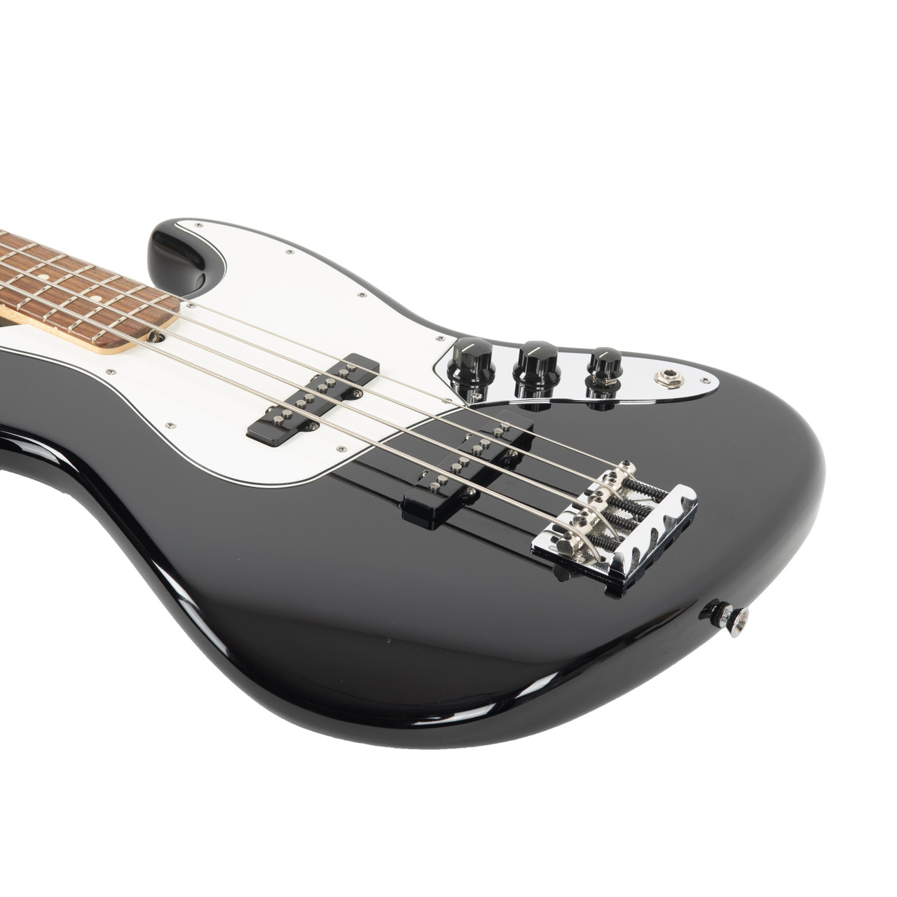 Used Fender American Standard Jazz Bass Black 2013 | Cream City Music