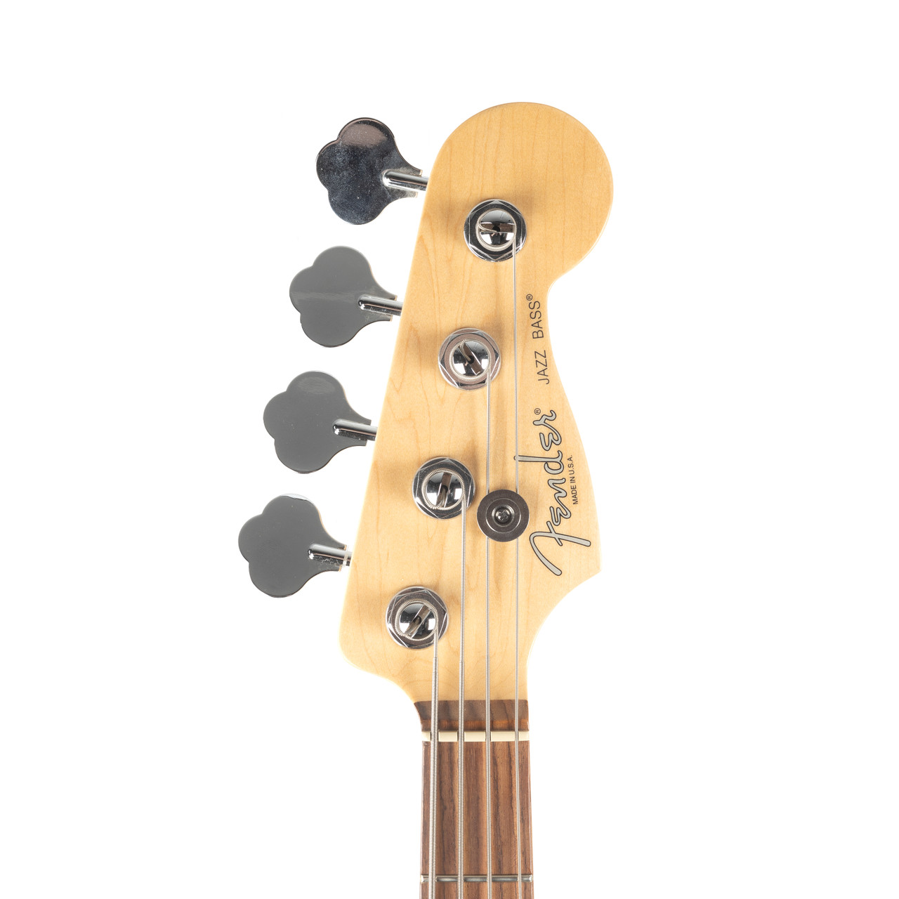 Used Fender American Standard Jazz Bass Black 2013 | Cream City Music