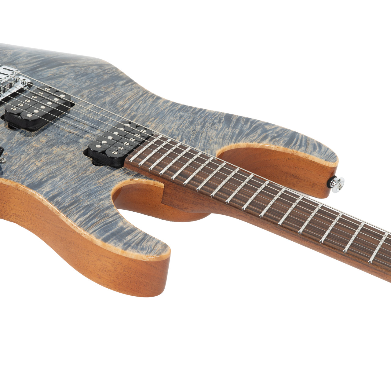 Used Suhr Modern Trans Blue Denim Slate 2014 | Cream City Music