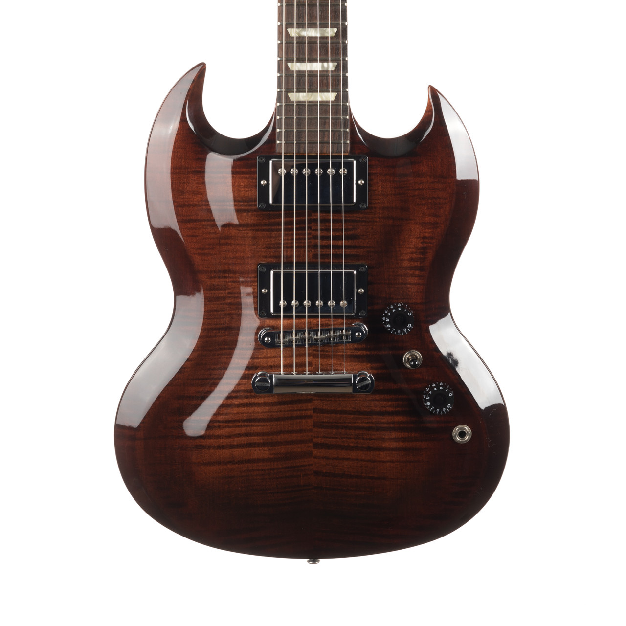 Used Gibson SG Carved Top Autumn Burst 2009 | Cream City Music