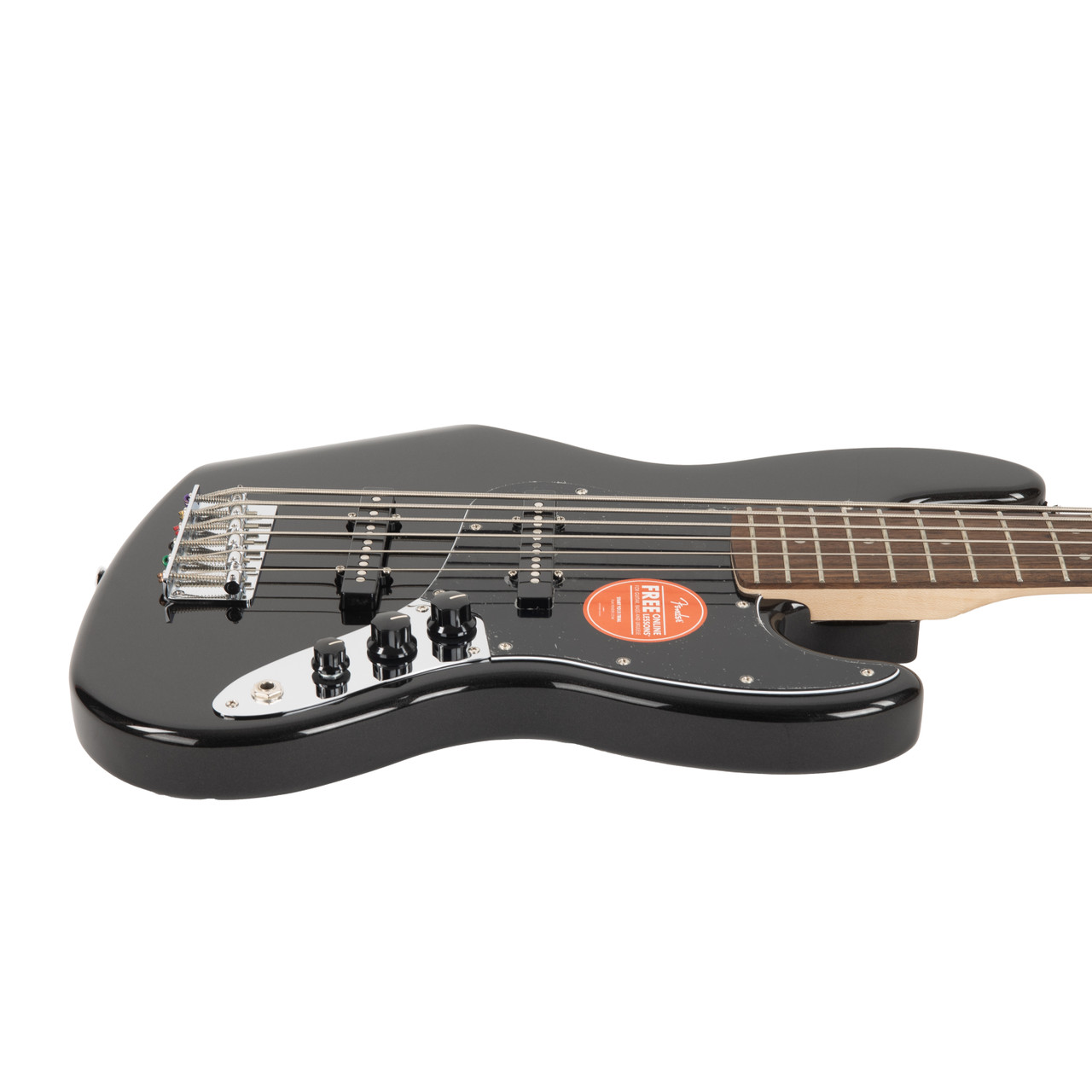 Squier Affinity Series Jazz Bass VI Laurel - Black Metallic