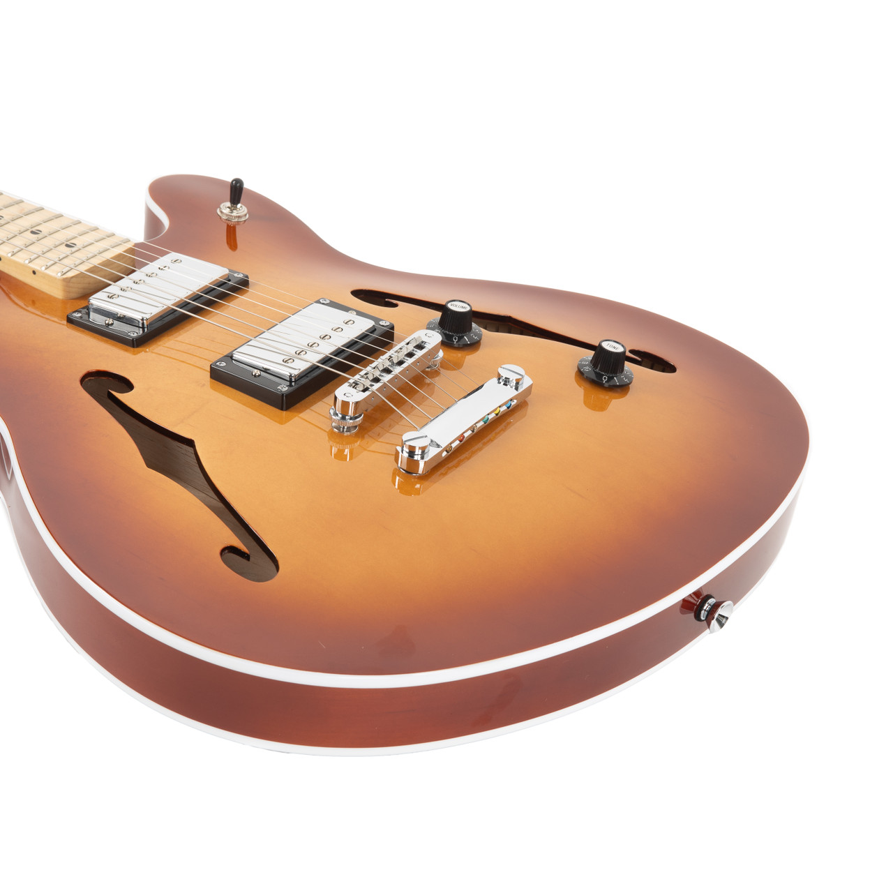 Squier affinity st ラッカー レリック Squier Affinity Series Starcaster Deluxe Maple - Sienna Sunburst