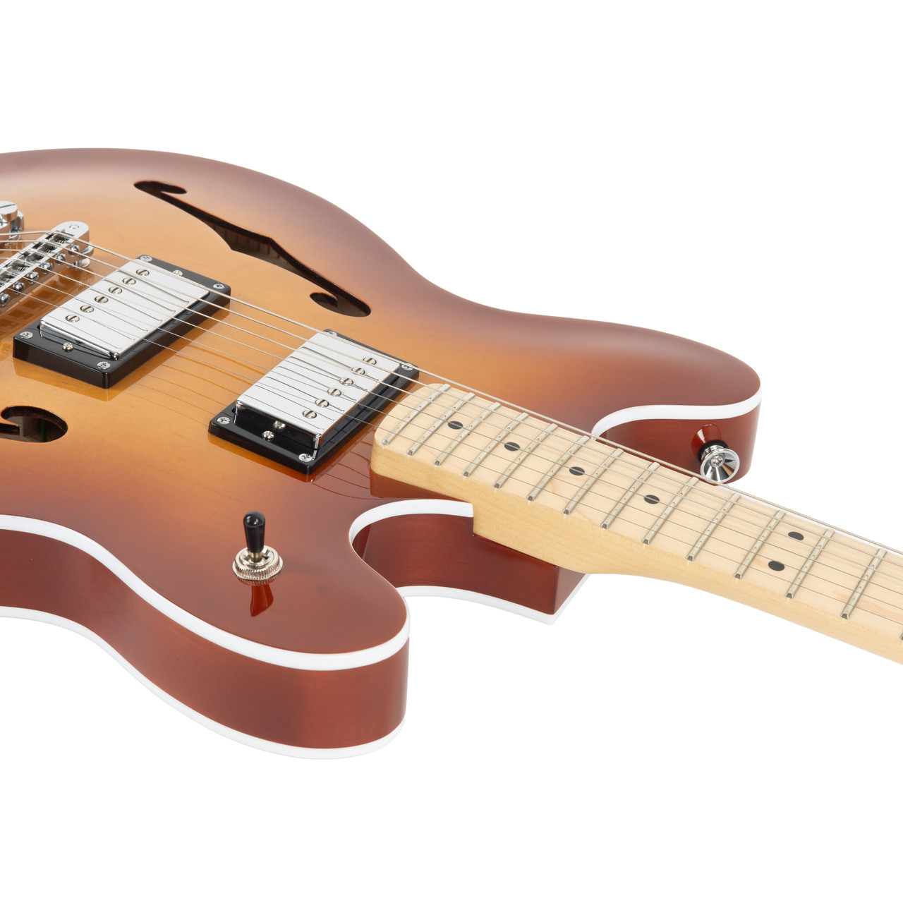 Squier Affinity Series Starcaster Deluxe Maple - Sienna Sunburst