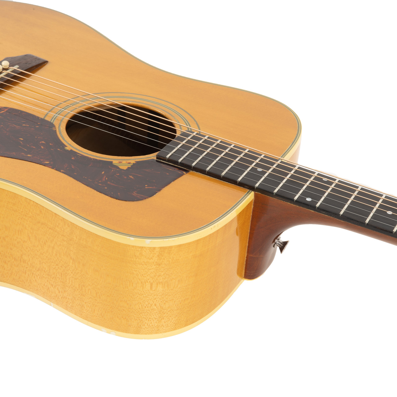 Vintage Guild D-44-M-BLD Bluegrass Jubilee Flame Maple Natural