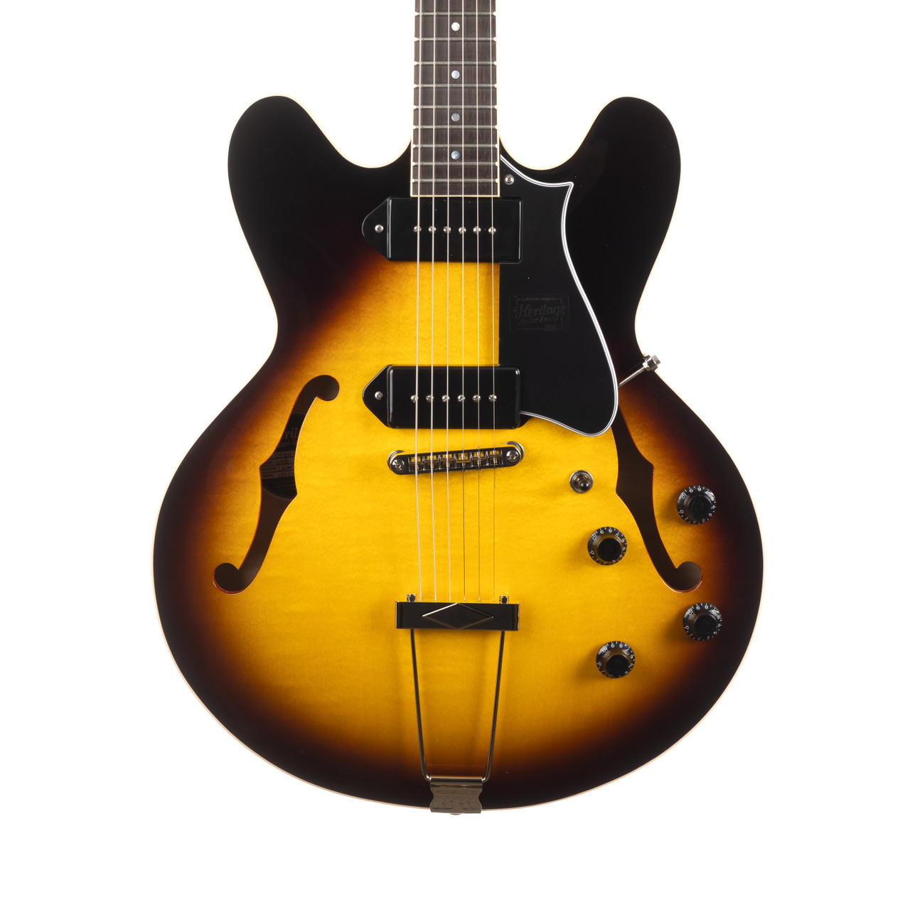 Heritage H-530 Standard Hollow Body - Original Sunburst | Cream