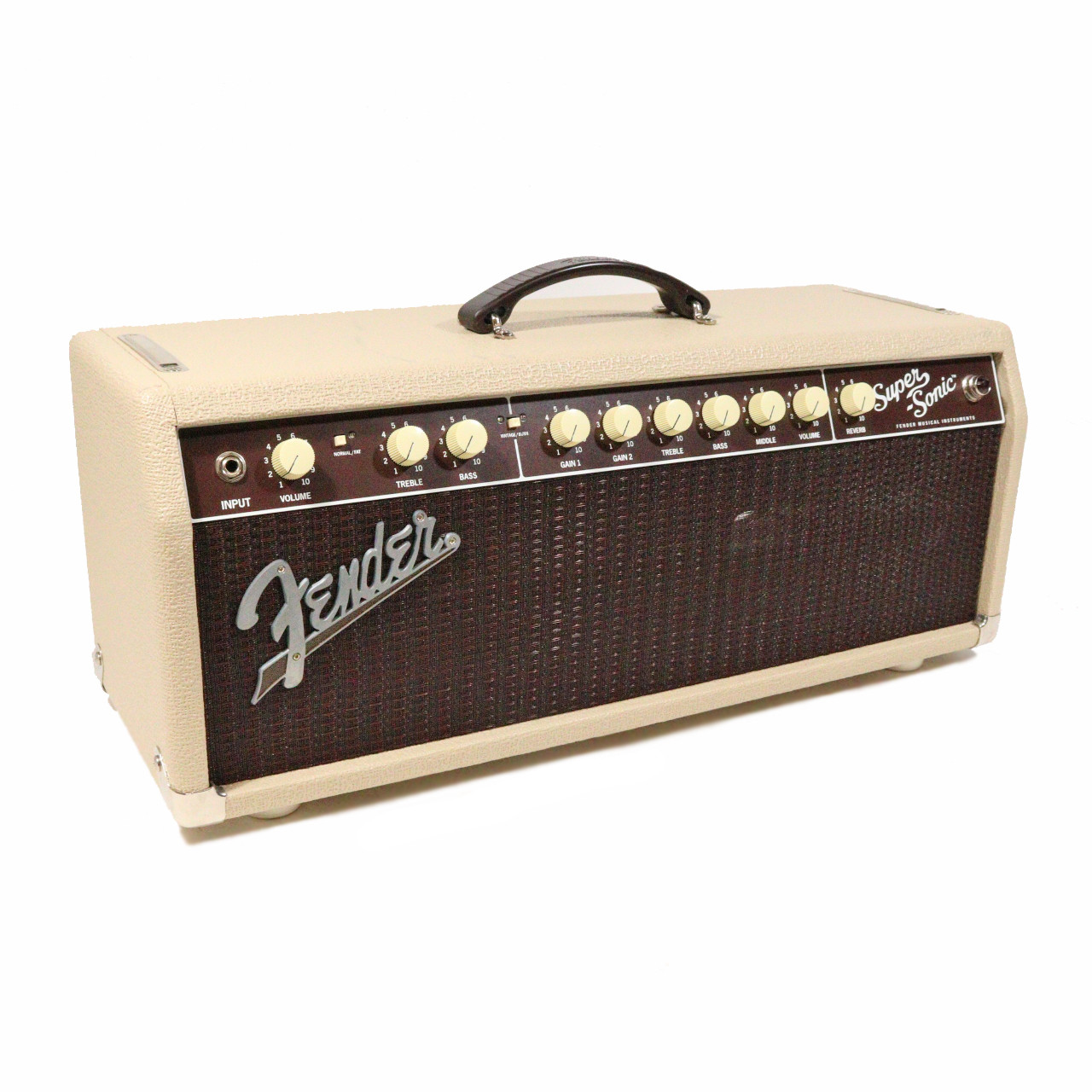 Used Fender Super Sonic 22W Tube Amp Head 2021 | Cream City Music