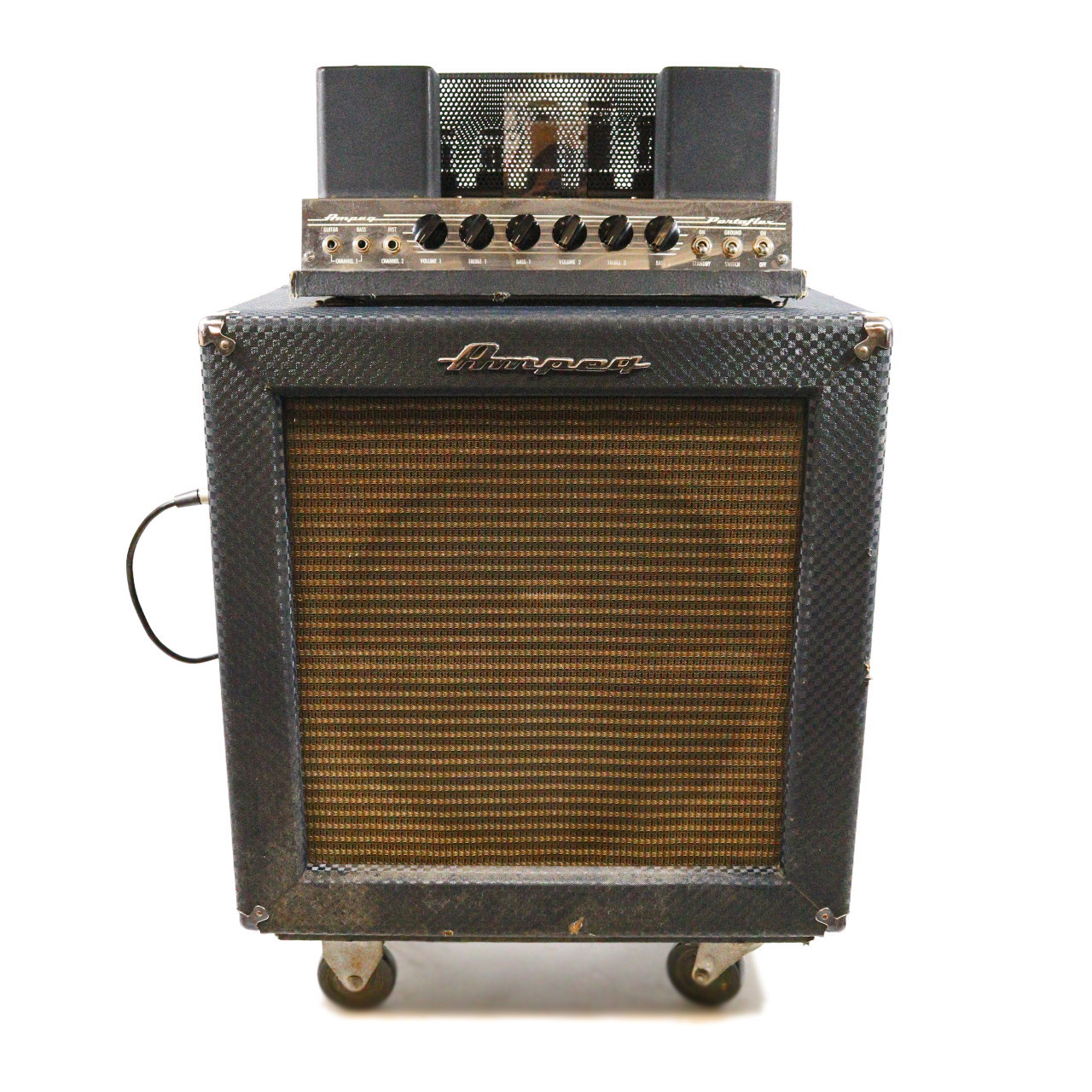 Vintage Ampeg B-15N Portaflex 25W 1x15 Bass Fliptop Amp 1966