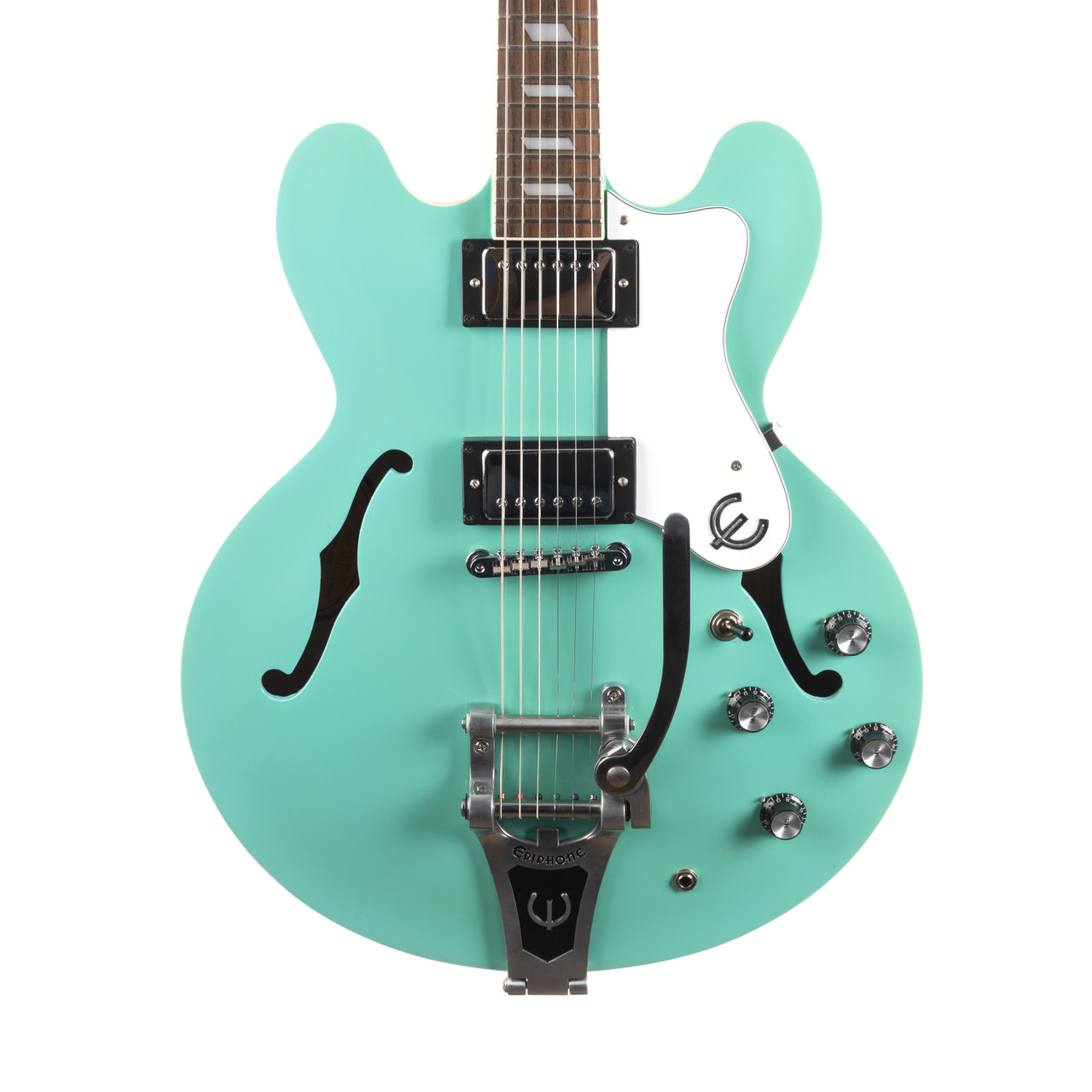 ギター epiphone riviera YEC Epiphone Riviera Semi-Hollowbody Archtop Electric Guitar