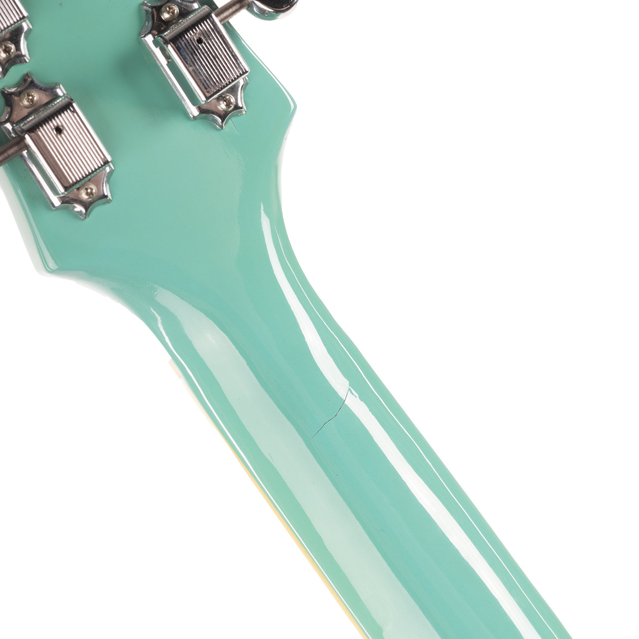 Used Epiphone Riviera-VT-TQ Turquoise 1997 | Cream City Music