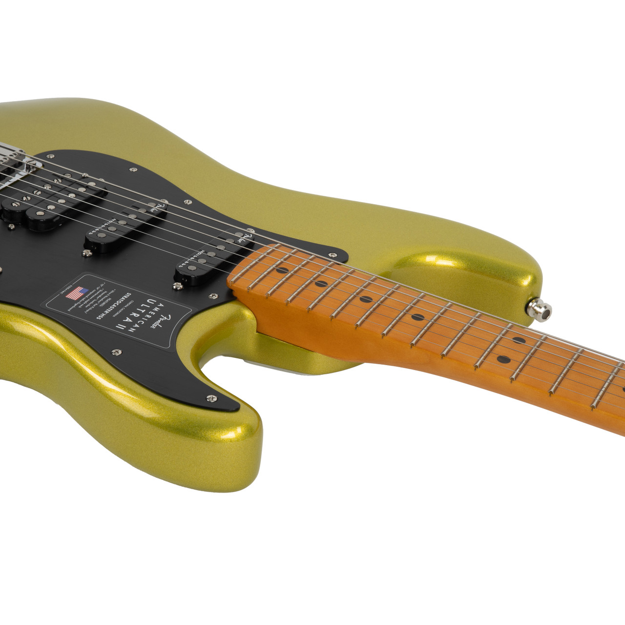 Fender American Ultra II Stratocaster HSS Maple - Solar Flare