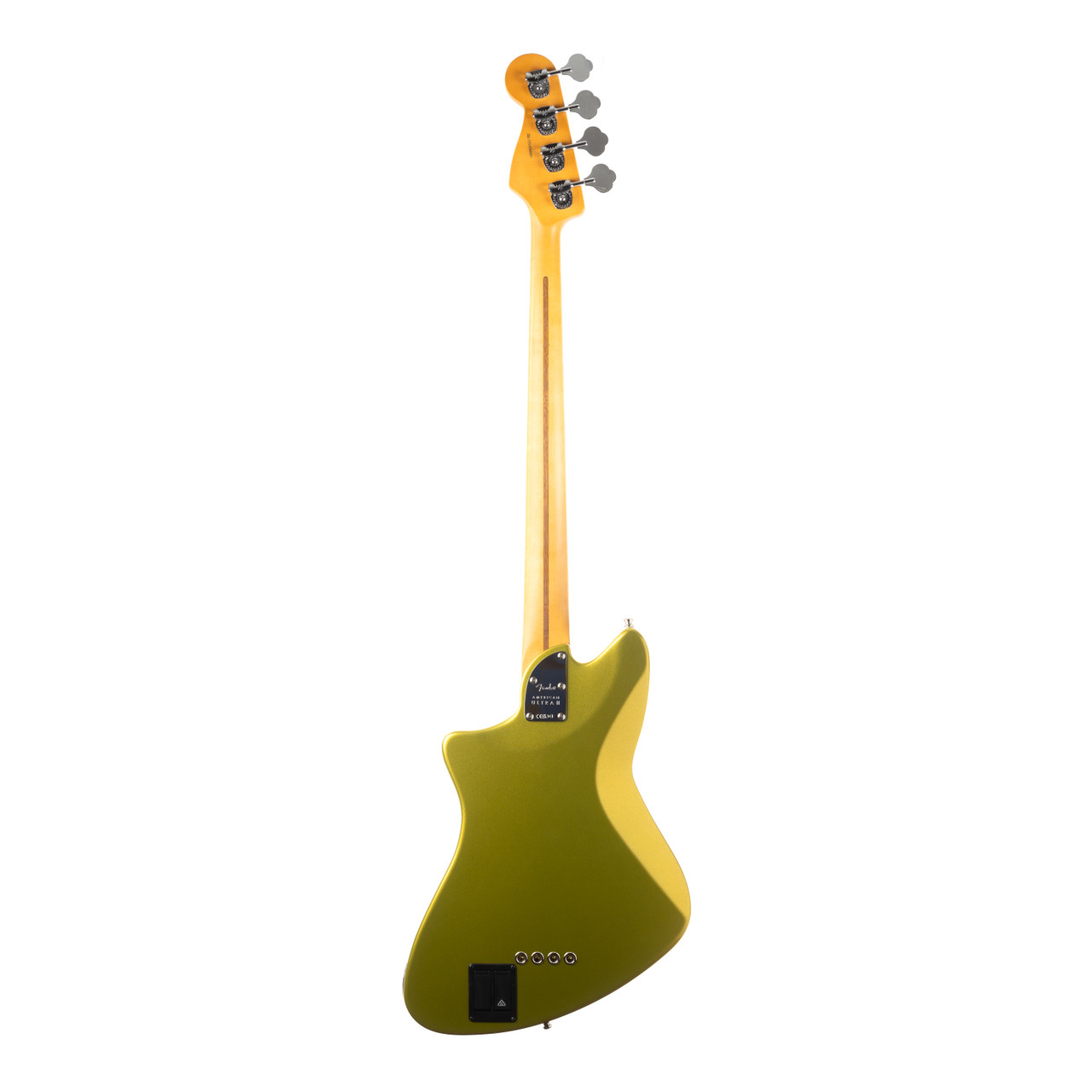 Fender American Ultra II Meteora Bass Maple - Solar Flare | Cream