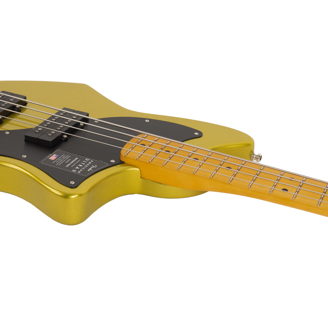 Fender American Ultra II Meteora Bass Maple - Solar Flare | Cream
