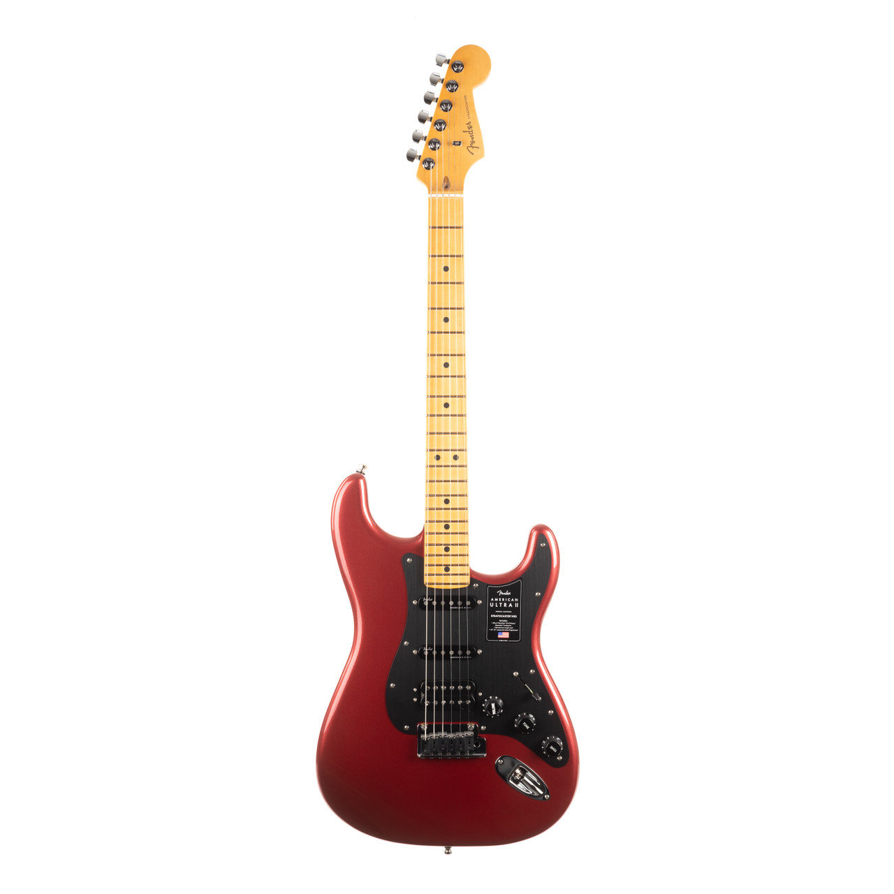 Fender American Ultra II Stratocaster HSS Maple - Sinister Red