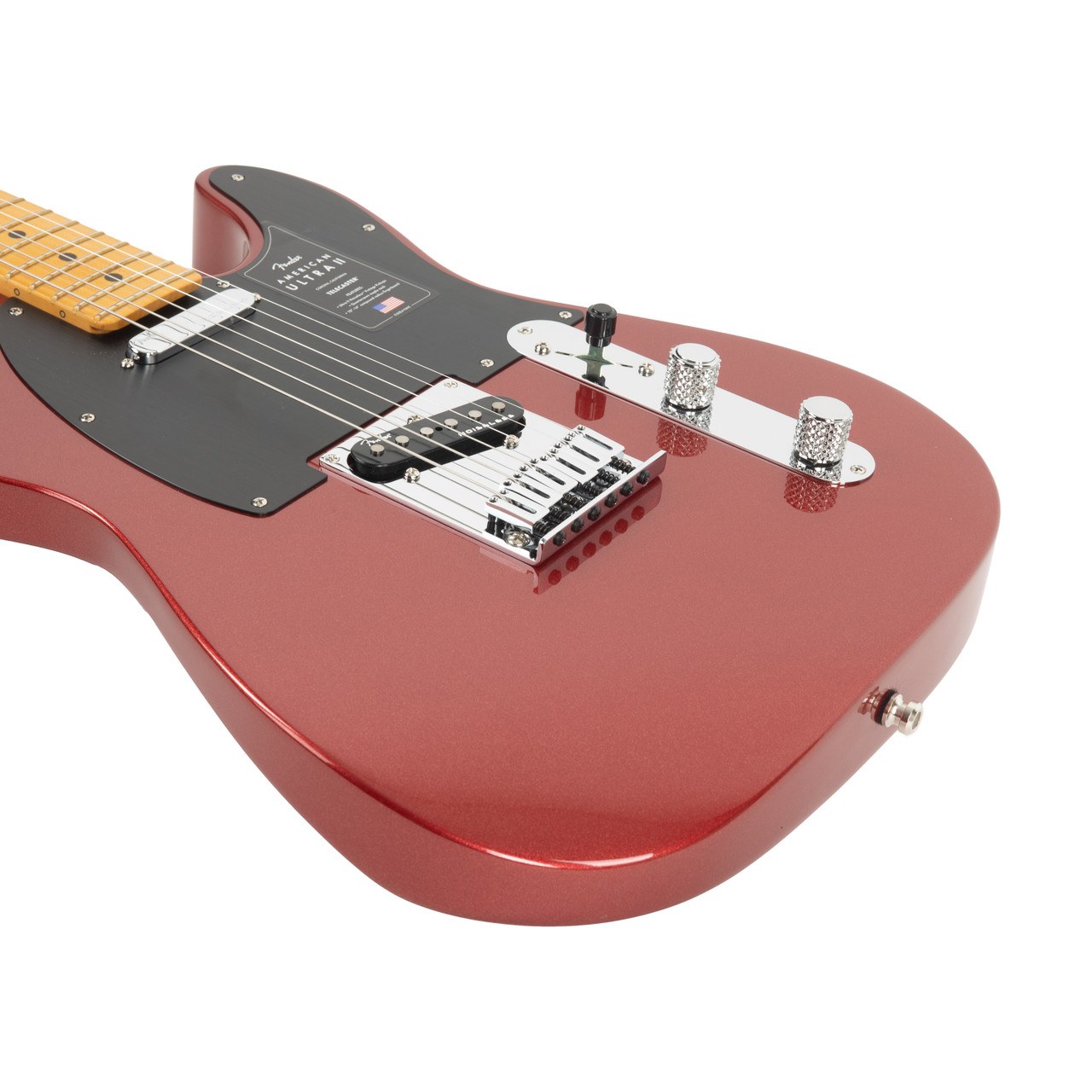 Fender American Ultra II Telecaster Maple - Sinister Red | Cream