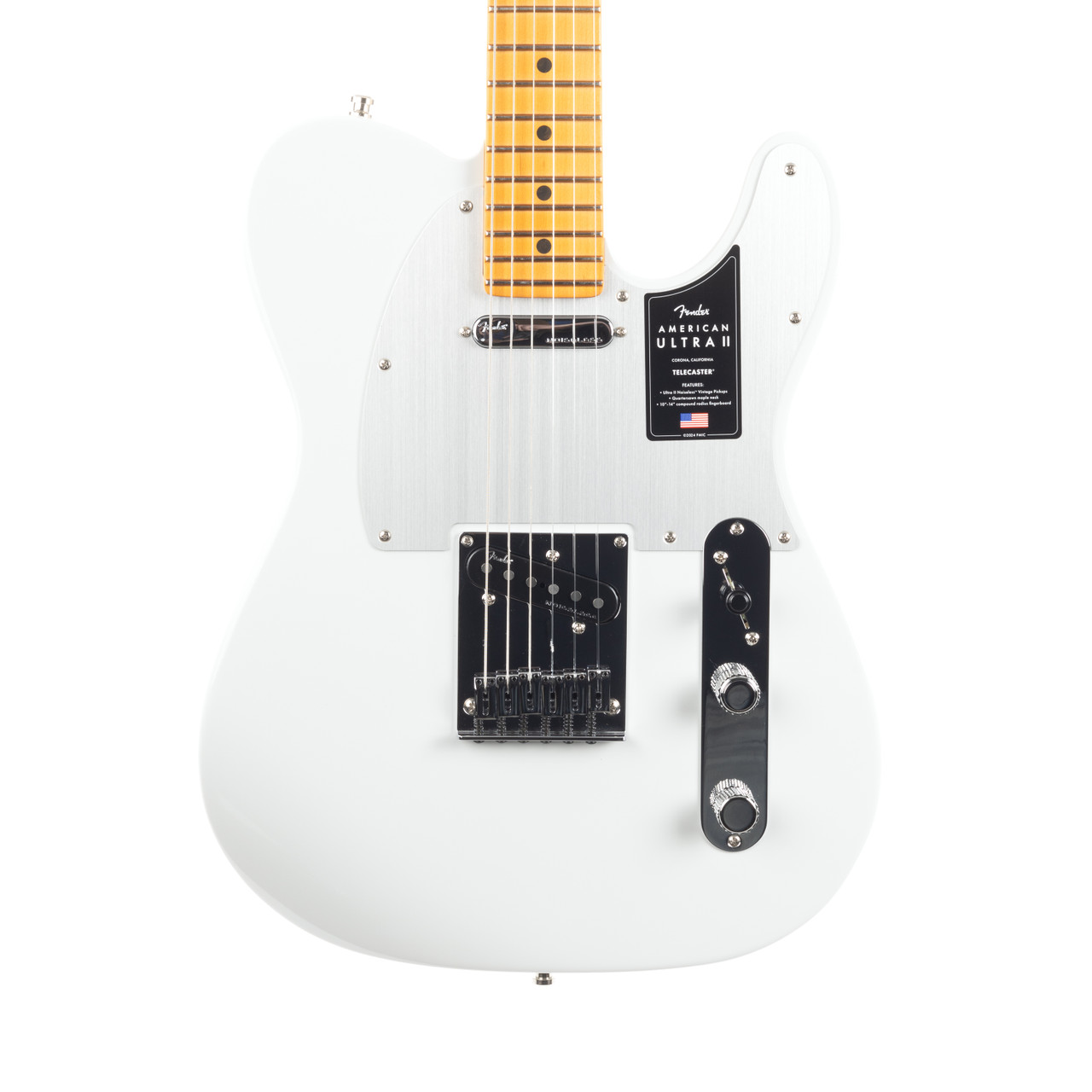Fender American Ultra II Telecaster Maple - Avalanche | Cream City