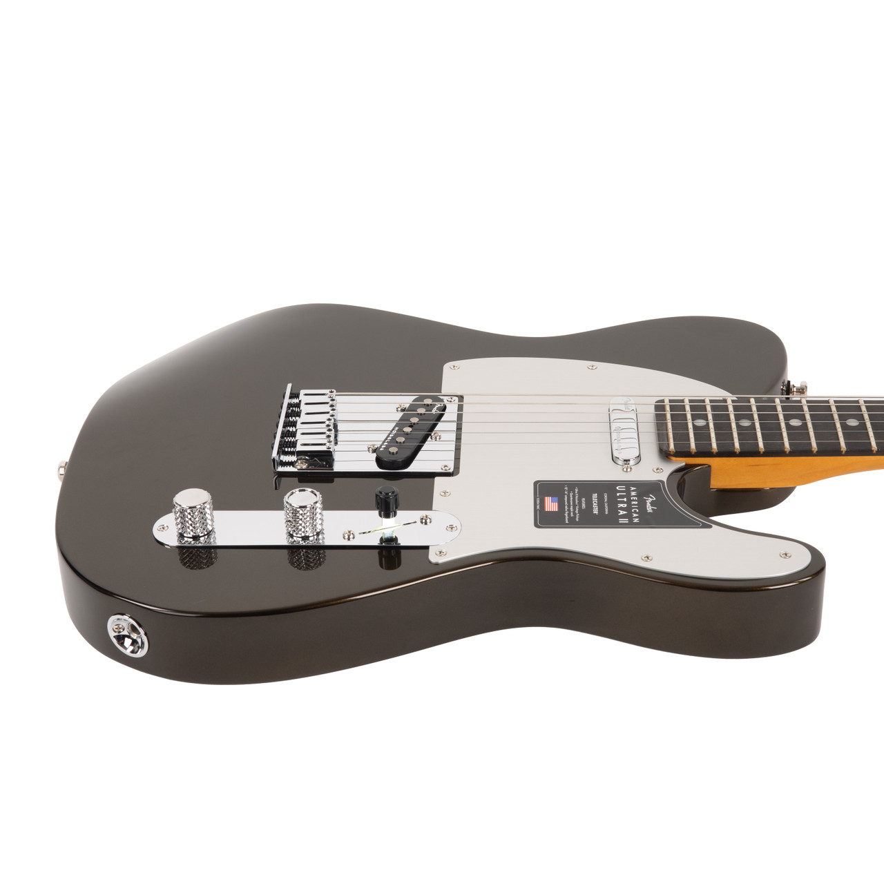 Fender American Ultra II Telecaster Ebony - Texas Tea | Cream City