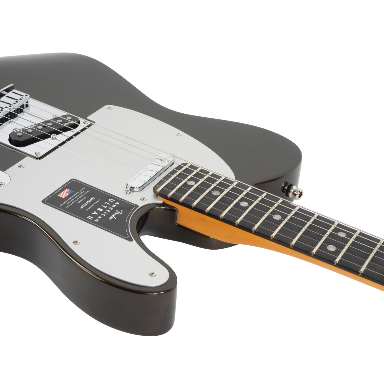 Fender American Ultra II Telecaster Ebony - Texas Tea | Cream City