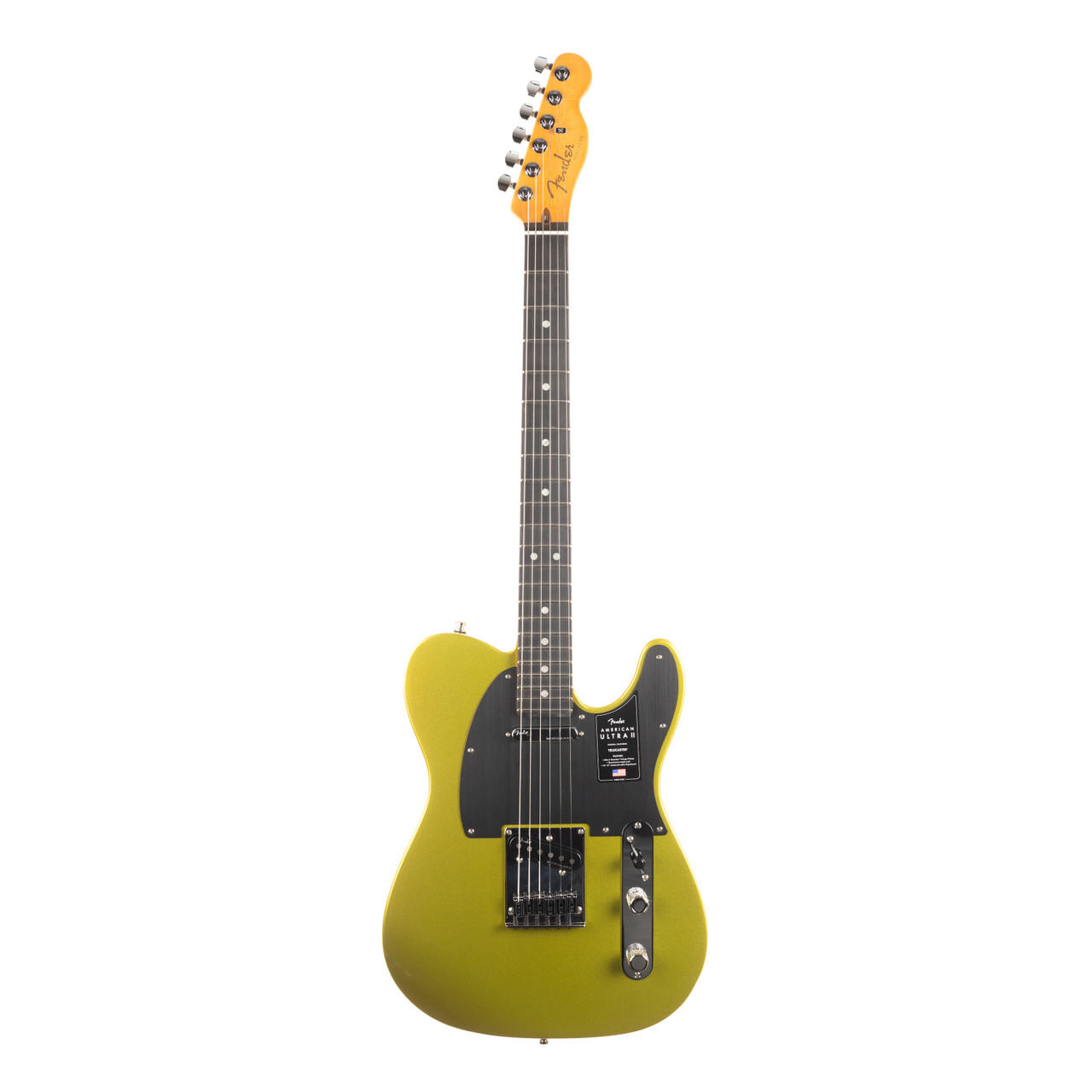 Fender American Ultra II Telecaster Ebony - Solar Flare | Cream