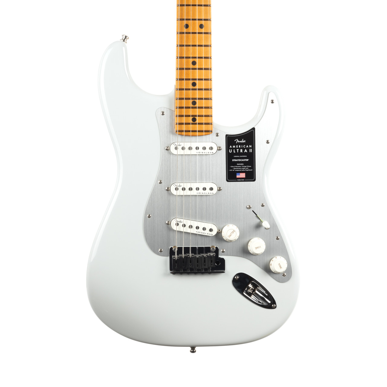 Fender American Ultra II Stratocaster Maple - Avalanche | Cream