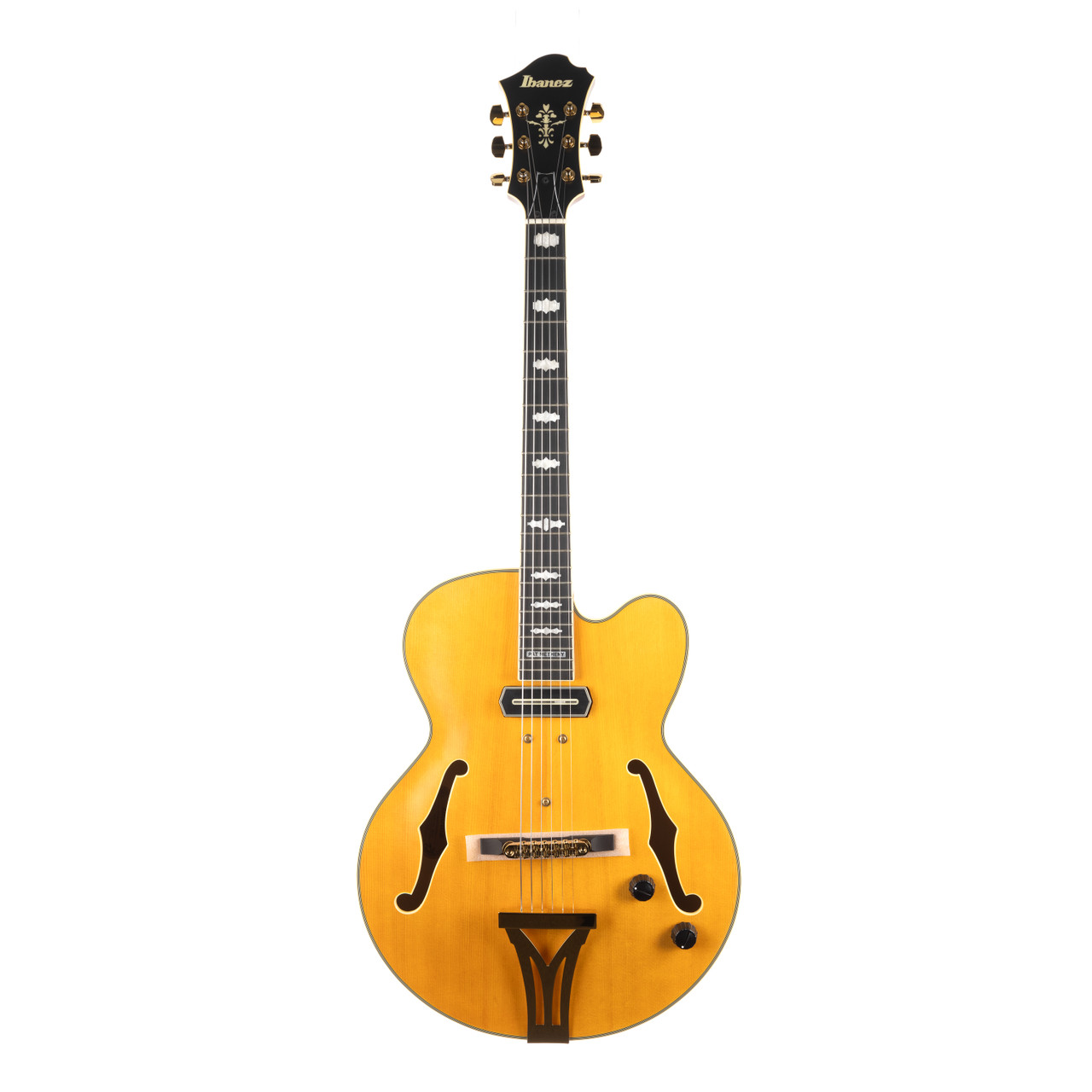 Ibanez PM3C Pat Metheny Signature Hollowbody - Natural Amber Low