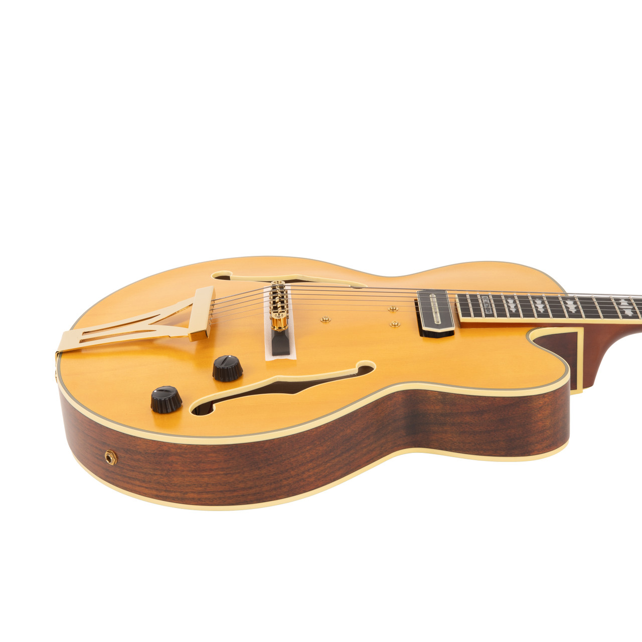 Ibanez PM3C Pat Metheny Signature Hollowbody - Natural Amber Low
