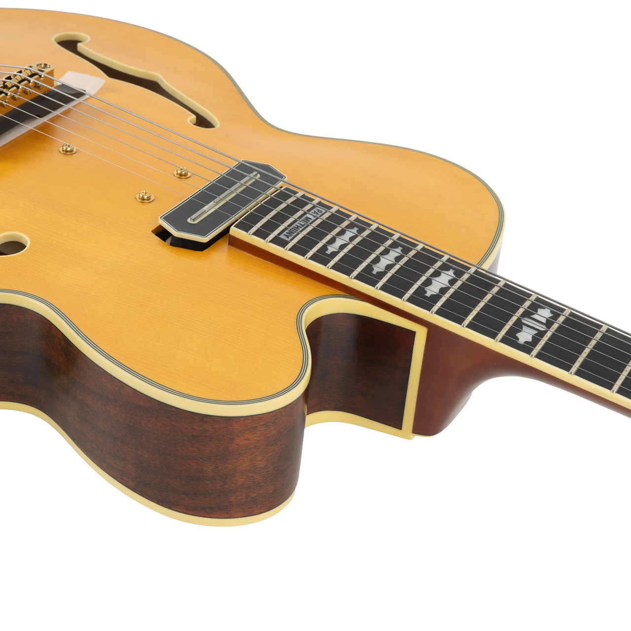 Ibanez PM3C Pat Metheny Signature Hollowbody - Natural Amber Low