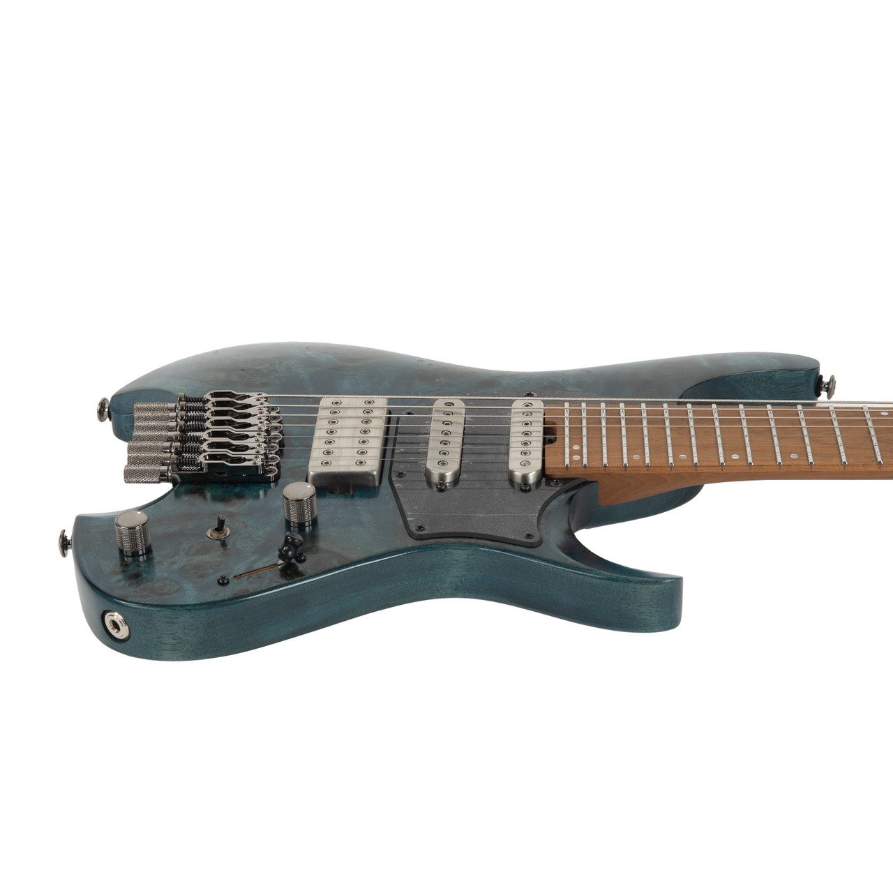 Ibanez Q547PB 7-String Electric Guitar - Cosmic Blue Low Gloss