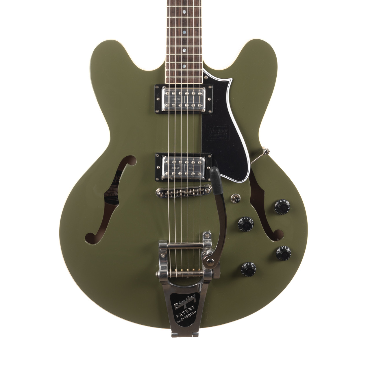 Heritage H-535 Standard Factory Special with Bigsby - Olive Drab