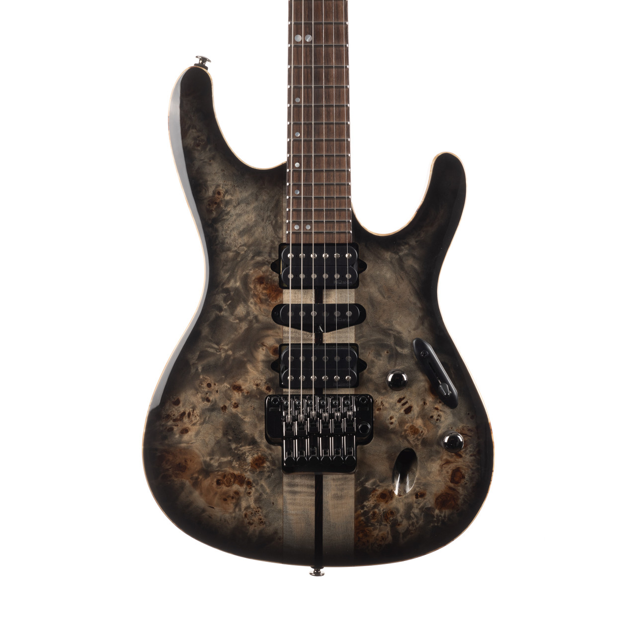 Ibanez Premium S1070PBZCKB - Charcoal Black Burst | Cream City Music