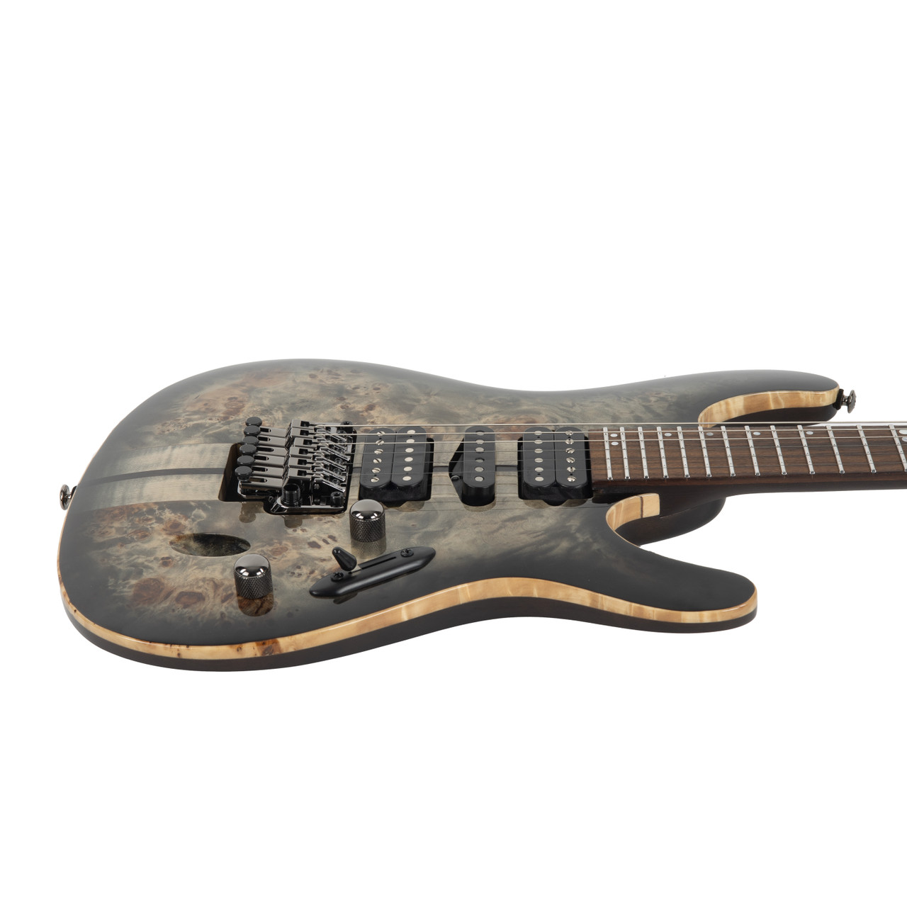 Ibanez Premium S1070PBZCKB - Charcoal Black Burst | Cream City Music