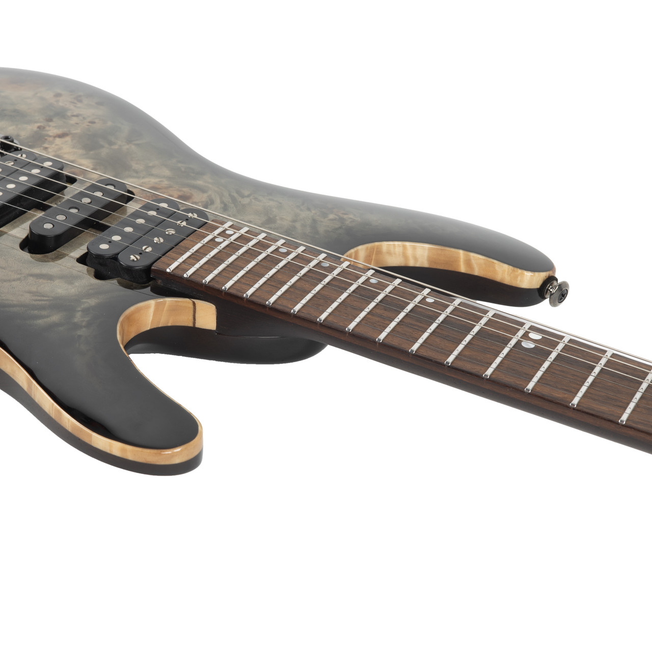 Ibanez Premium S1070PBZCKB - Charcoal Black Burst | Cream City Music