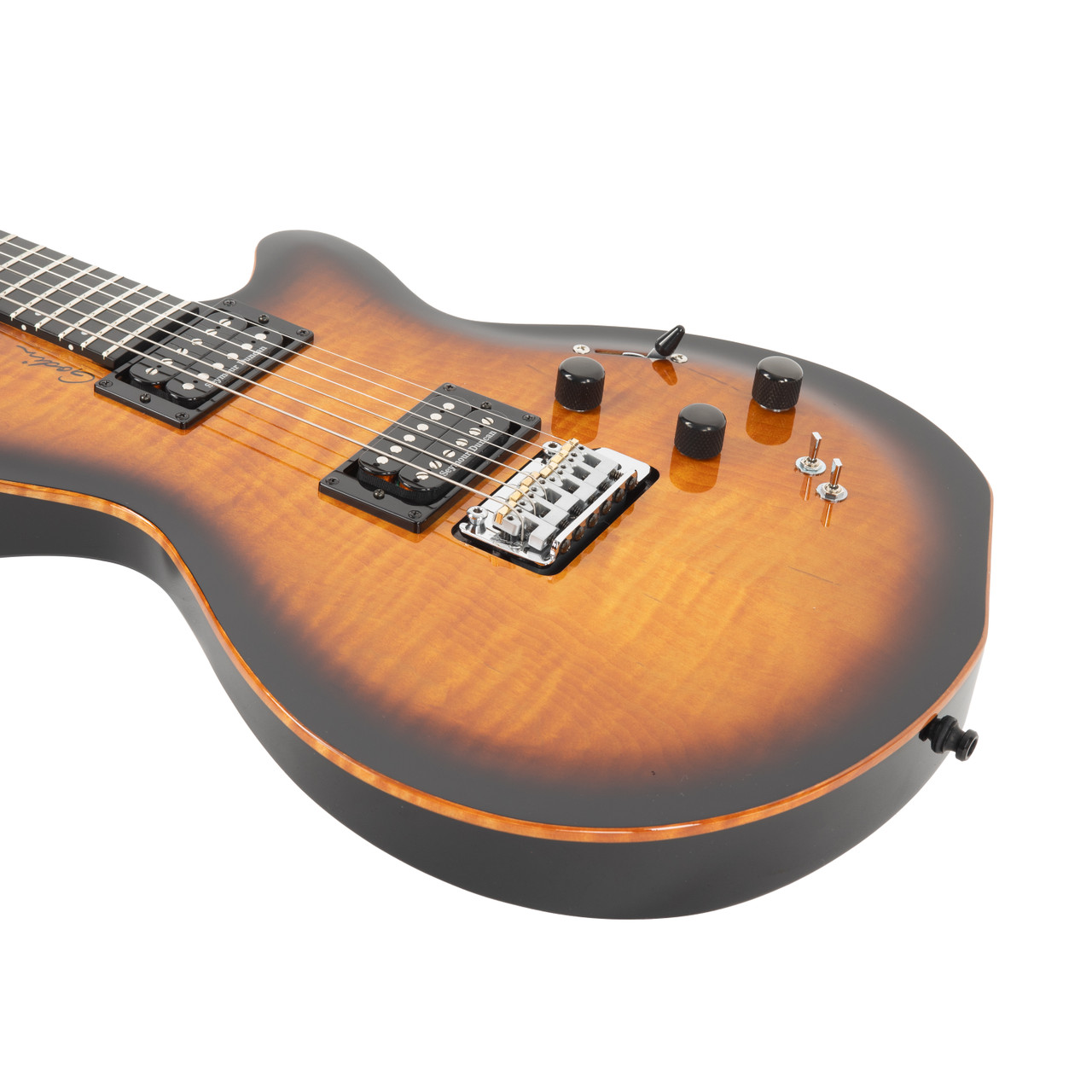 Godin LGXT - AA Flame Cognac Burst | Cream City Music