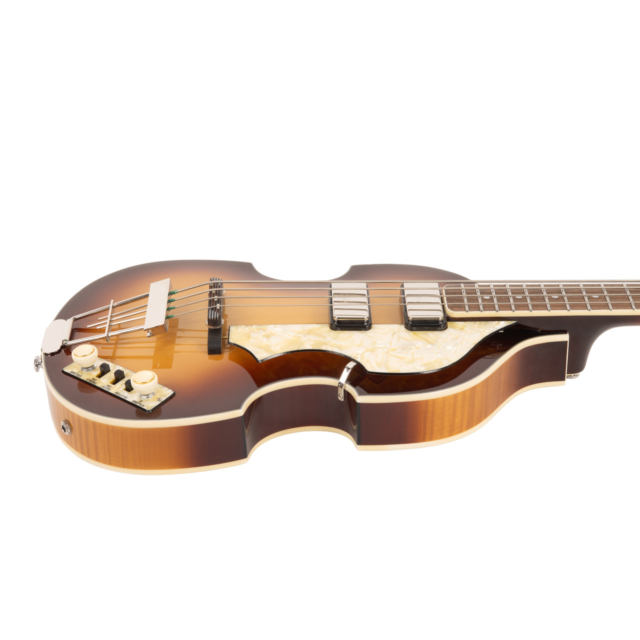 Hofner Contemporary Series Violin Cavern Bass - Sunburst | Cream