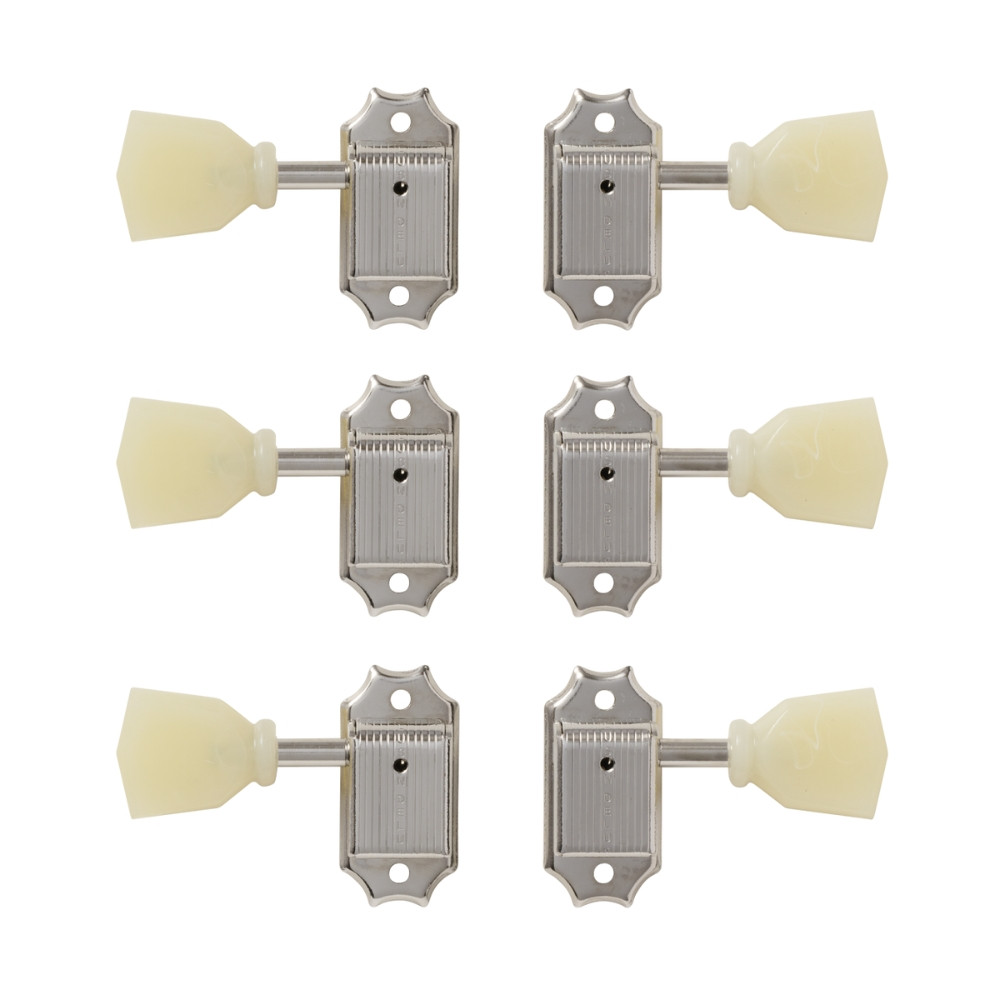 Gibson Les Paul ClassicEB ・エフェクター、チューナー他 Gibson Vintage Les Paul Tuner Set - Nickel with Pearloid Buttons