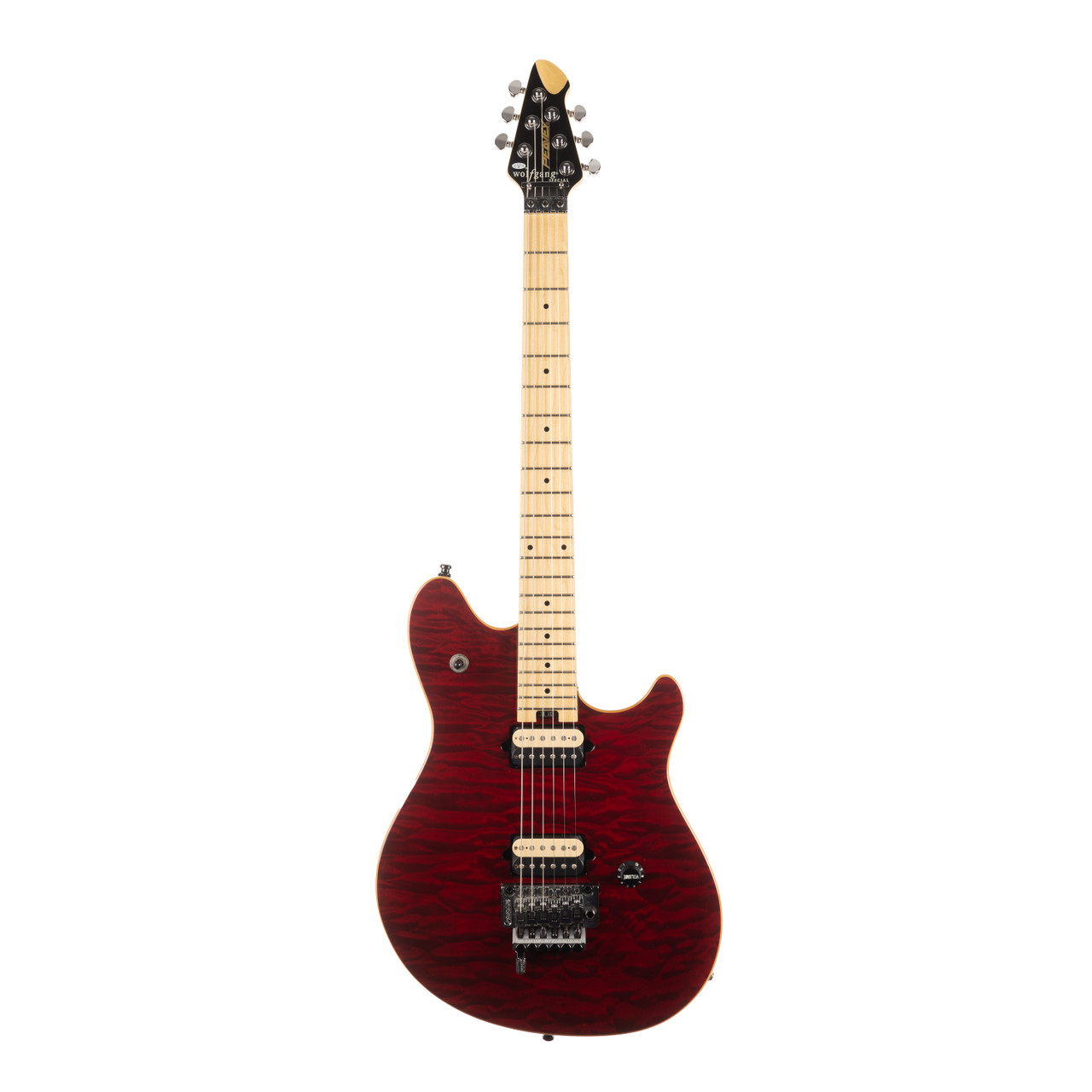 ギター PEAVEY EVH Wolfgang Hard Tail Trans Red Used Peavey EVH Wolfgang Special Trans Red Quilt Top | Cream City