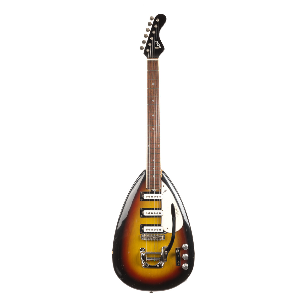 Vintage Vox Mark VI Teardrop Sunburst 1960s | Cream City Music