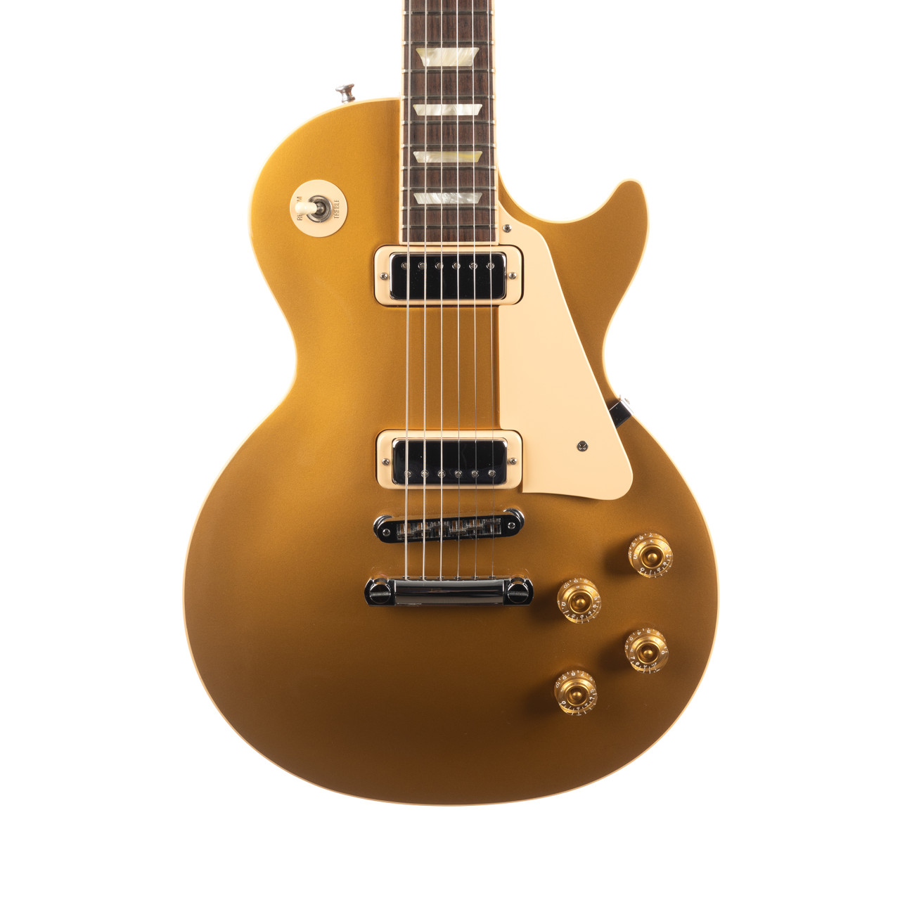 Used Gibson Les Paul Deluxe Goldtop 2005 | Cream City Music
